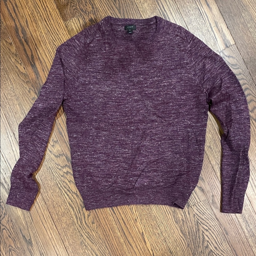 Linen wool alpaca sweater